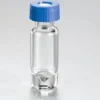 Vial LCGC certifié verre clair 12 x 32 mm à vis Max Recouvercley avec bouchon et Preslit PTFE/silicone Septa 2