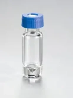 Vial LCGC certifié verre clair 12 x 32 mm à vis Max Recouvercley avec bouchon et Preslit PTFE/silicone Septa 2