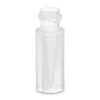 Vial QR 300 µl w/Pslit Sil Blk Cap x 100