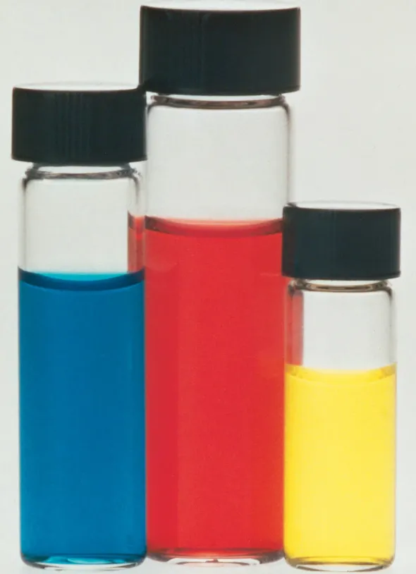 Wheaton sample vial 4 ml w/white-rubber